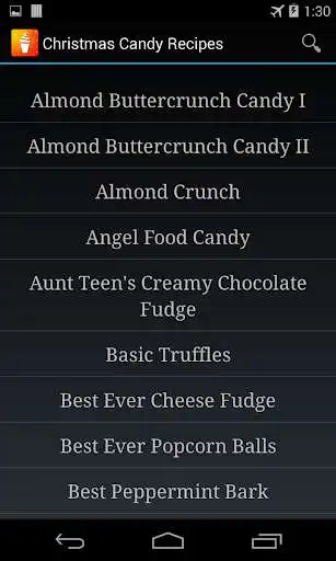 Play APK Candy Recipes  and enjoy Candy Recipes with UptoPlay com.tunnyapps.christmascandyrecipes