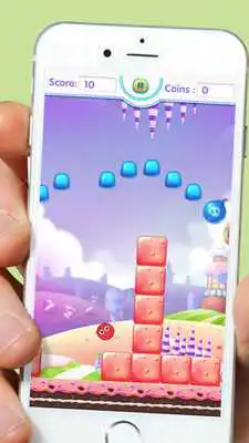 Play Candy Red Ball Jump