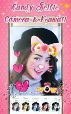 Play Candy Selfie Camera  Kawaii