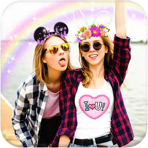 Play Candy Selfie Funny Motion Stickers & Cut Rabbit APK