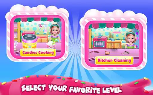Play Candy Shop Cooking and Cleaning