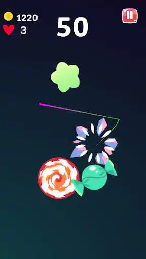 Play Candy Slicer as an online game Candy Slicer with UptoPlay