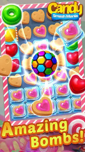 Play Candy Smash Mania: Match 3 Pop  and enjoy Candy Smash Mania: Match 3 Pop with UptoPlay