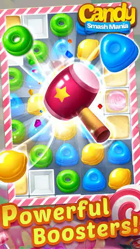 Play Candy Smash Mania: Match 3 Pop as an online game Candy Smash Mania: Match 3 Pop with UptoPlay