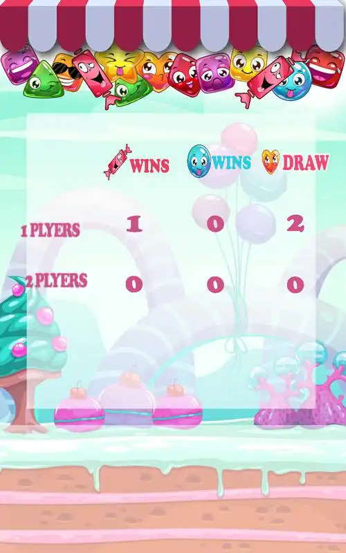 Play Candy Tic Tac
