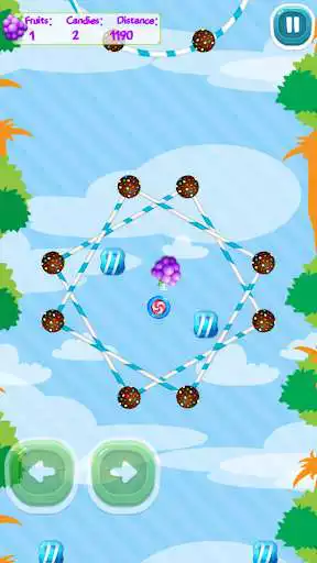 Play Candy Twist Jump as an online game Candy Twist Jump with UptoPlay