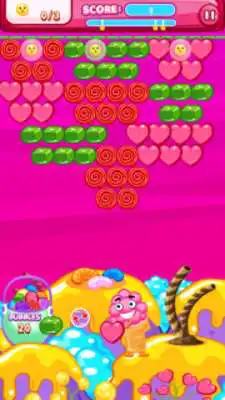 Play Candy World Bubble Shooter