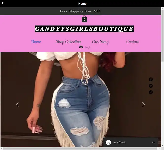 Play CandyysGirlsBoutique as an online game CandyysGirlsBoutique with UptoPlay
