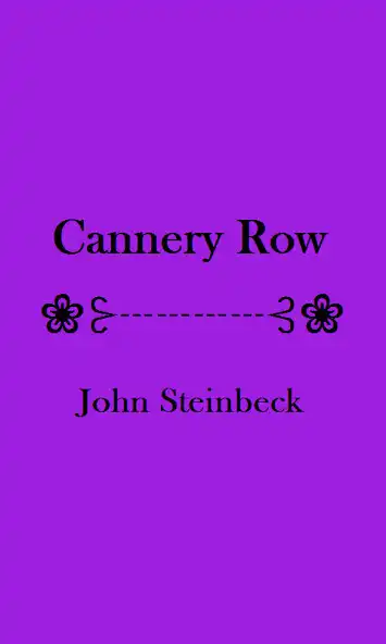 Play Cannery Row - eBook as an online game Cannery Row - eBook with UptoPlay