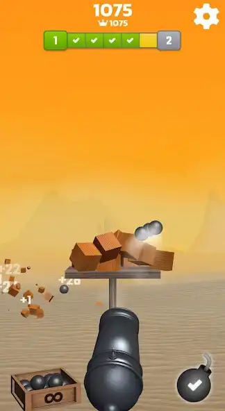 Play Cannon Ball 3D Ball blast 2023 as an online game Cannon Ball 3D Ball blast 2023 with UptoPlay