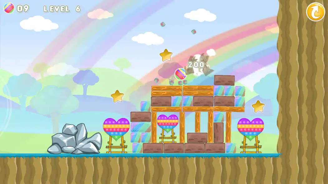 Play Cannon Ball + Pop It Fidget as an online game Cannon Ball + Pop It Fidget with UptoPlay