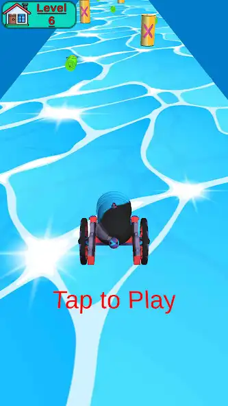 Play Cannon Fury - Blast Obstacles! as an online game Cannon Fury - Blast Obstacles! with UptoPlay