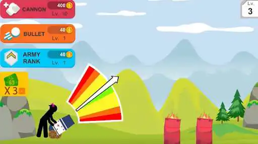Play Cannon Shot 2D - Idle Upgrade  and enjoy Cannon Shot 2D - Idle Upgrade with UptoPlay