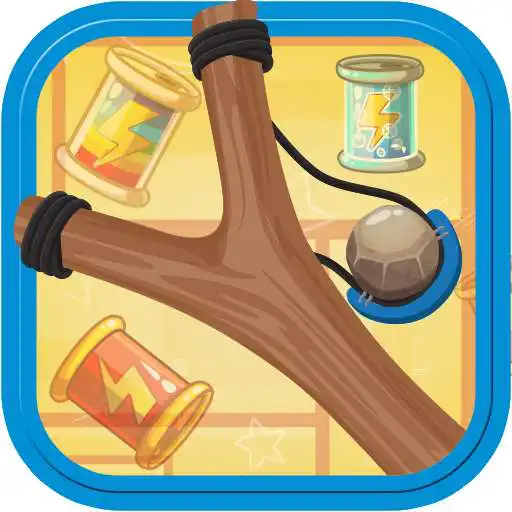Free play online Cans knockdown : Slingshot APK