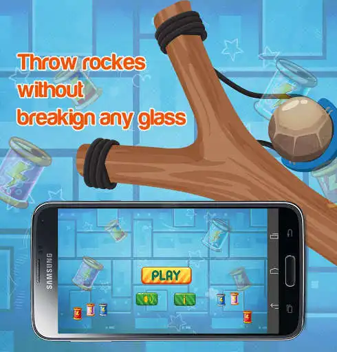 Play Cans knockdown : Slingshot Play Cans knockdown : Slingshot