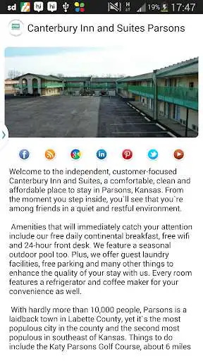 Play Canterbury Inn & Suites as an online game Canterbury Inn & Suites with UptoPlay