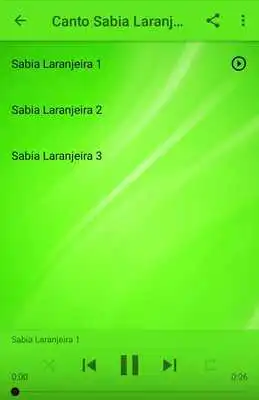 Play Canto Sabia Laranjeira Rufous
