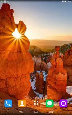 Play Canyon Live Wallpaper