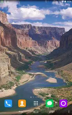 Play Canyon Live Wallpaper