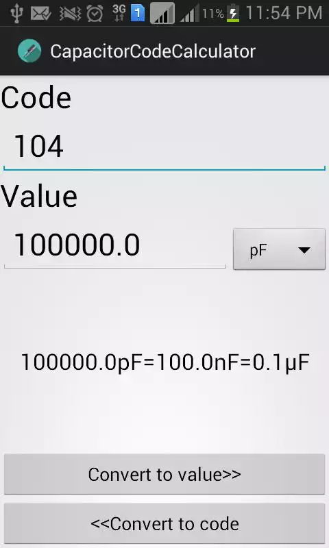 Play Capacitor Code Calculator