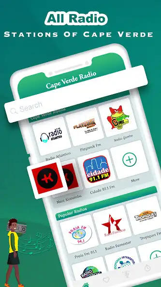 Play Cape Verde Radio : FM Cape Ver  and enjoy Cape Verde Radio : FM Cape Ver with UptoPlay