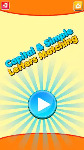 Play Capital and Simple Letters Matching  and enjoy Capital and Simple Letters Matching with UptoPlay