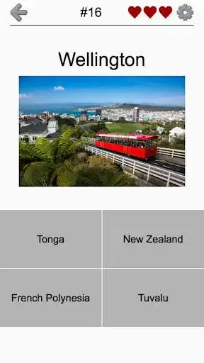 Play Capital Cities of World Continents: Geography Quiz  and enjoy Capital Cities of World Continents: Geography Quiz with UptoPlay