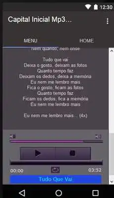 Play Capital Inicial Musica Letra Play Capital Inicial Musica Letra