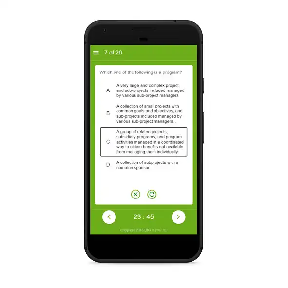 Play CAPM® Exam Free as an online game CAPM® Exam Free with UptoPlay