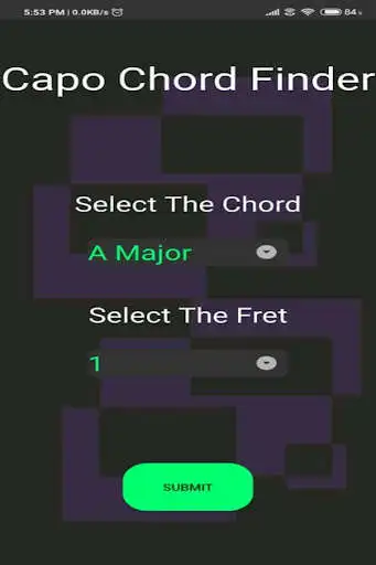 Play Capo chord finder as an online game Capo chord finder with UptoPlay