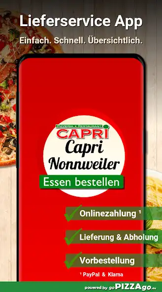 Play Capri Pizza Heimservice Nonnwe  and enjoy Capri Pizza Heimservice Nonnwe with UptoPlay
