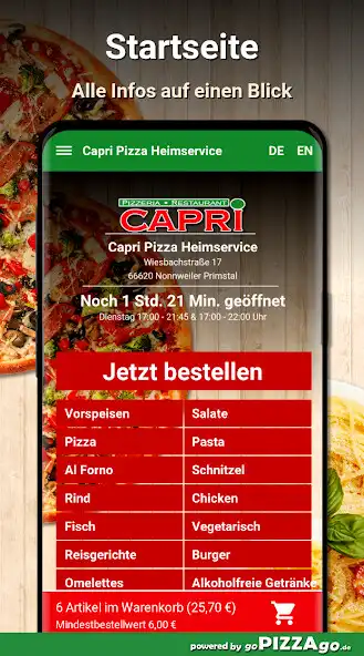 Play Capri Pizza Heimservice Nonnwe as an online game Capri Pizza Heimservice Nonnwe with UptoPlay
