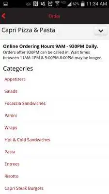 Play Capri Pizza Play Capri Pizza