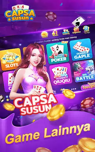 Play Capsa Susun Online Domino QQ  and enjoy Capsa Susun Online Domino QQ with UptoPlay