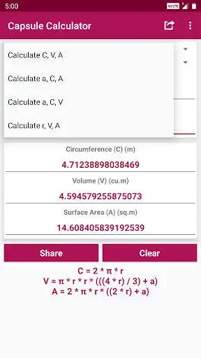 Play Capsule Calculator as an online game Capsule Calculator with UptoPlay