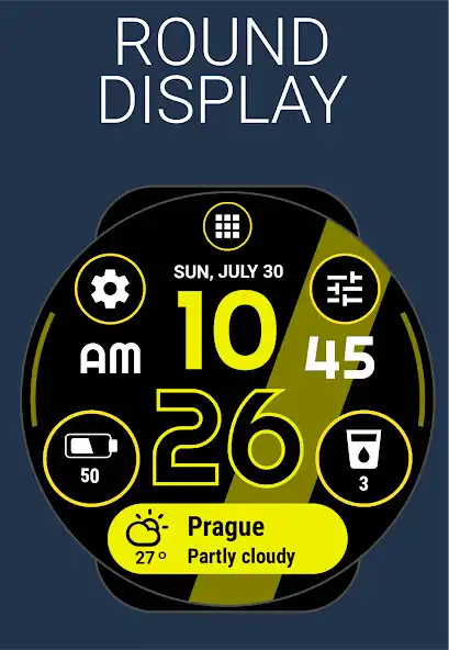 Play Capsule Watch Face by HuskyDEV  and enjoy Capsule Watch Face by HuskyDEV with UptoPlay