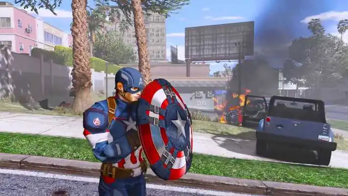 Play Captain America Simulator 2018