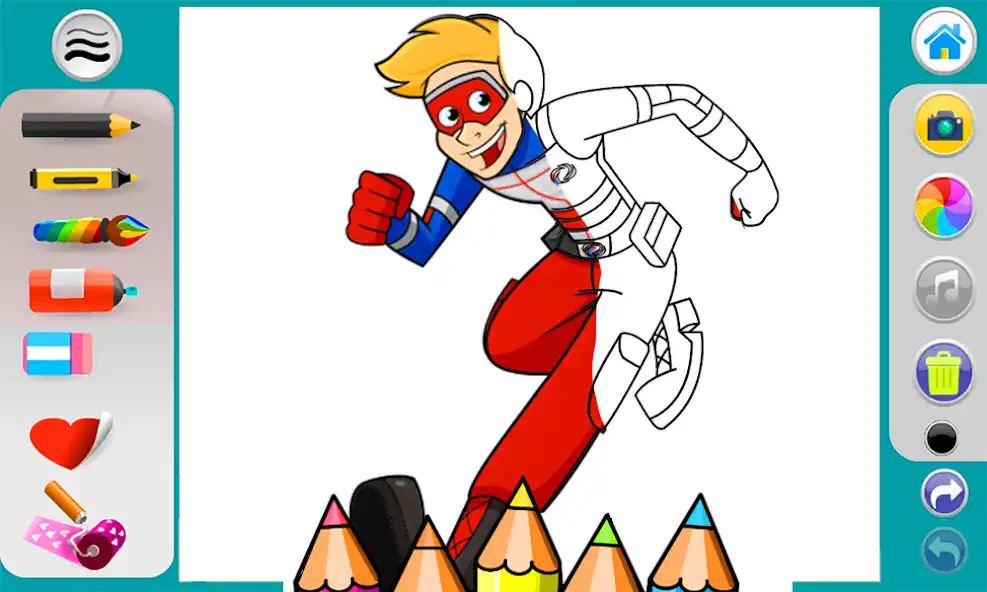 Play Captain Henry Danger Coloring  and enjoy Captain Henry Danger Coloring with UptoPlay