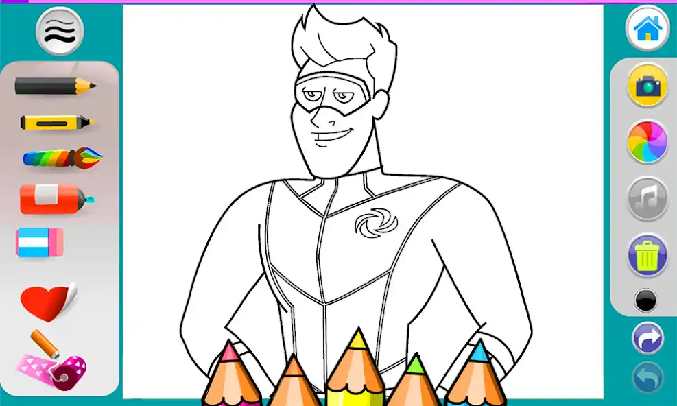 Play Captain Henry Danger Coloring as an online game Captain Henry Danger Coloring with UptoPlay