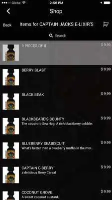 Play CAPTAIN JACKS E-LIXIRS