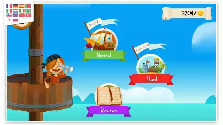 Play Captain Math - Arithmetic game
