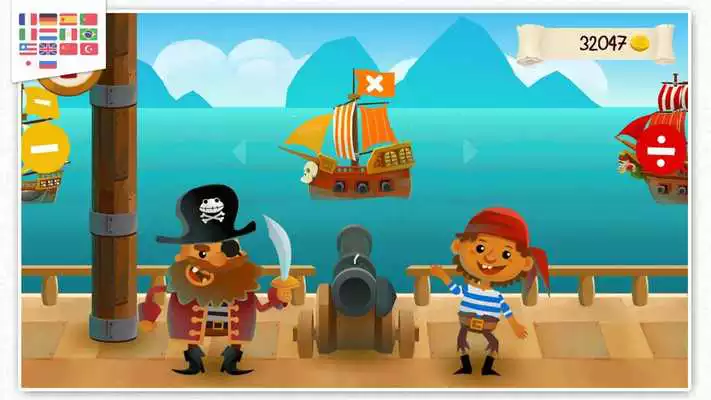 Play Captain Math - Arithmetic game