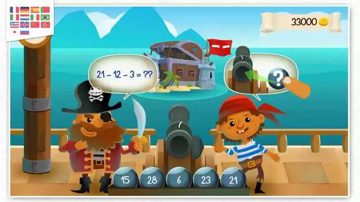 Play Captain Math - Arithmetic game