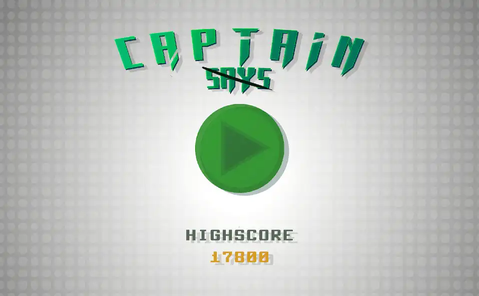 Play Captain Says as an online game Captain Says with UptoPlay