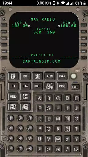 Play Captain Sim 757 Wireless CDU as an online game Captain Sim 757 Wireless CDU with UptoPlay