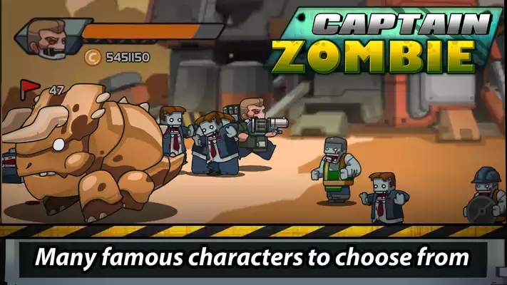 Play Captain Zombie