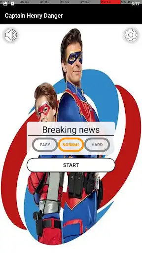 Play Captan Henry Danger Piano Game as an online game Captan Henry Danger Piano Game with UptoPlay