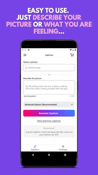 Play Caption AI: Instagram captions as an online game Caption AI: Instagram captions with UptoPlay