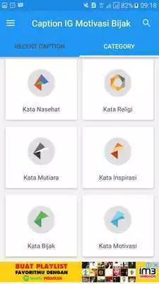 Play Caption IG Motivasi Bijak