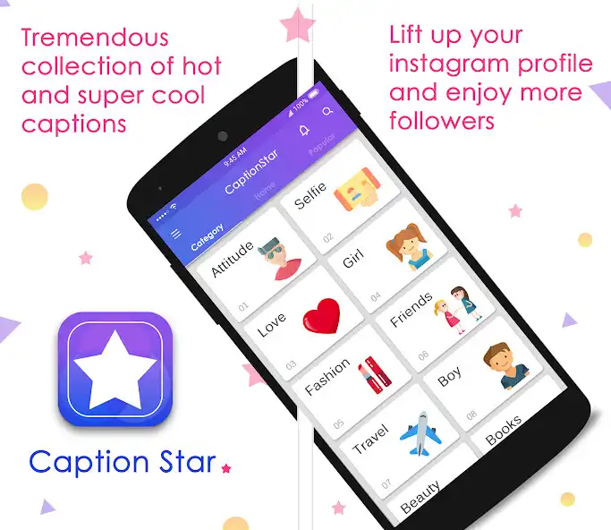 Play Captions for instagram and facebook photo posts  and enjoy Captions for instagram and facebook photo posts with UptoPlay